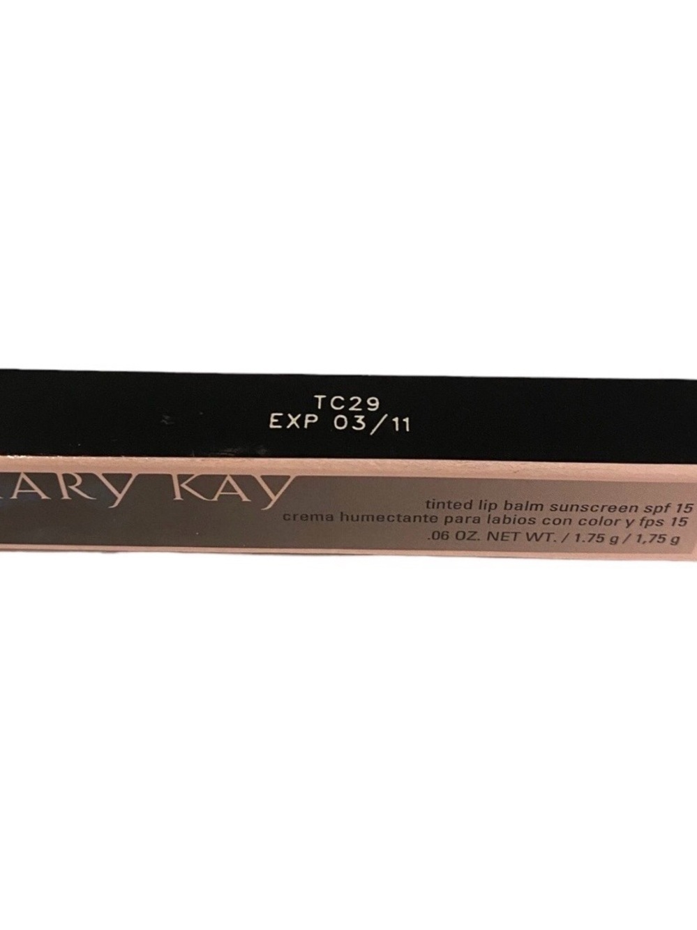 Mary Kay Tinted Lip Balm (Apricot) .06 Oz. #025395 NEW NIB (EXP:03/11) - Picture 2 of 4